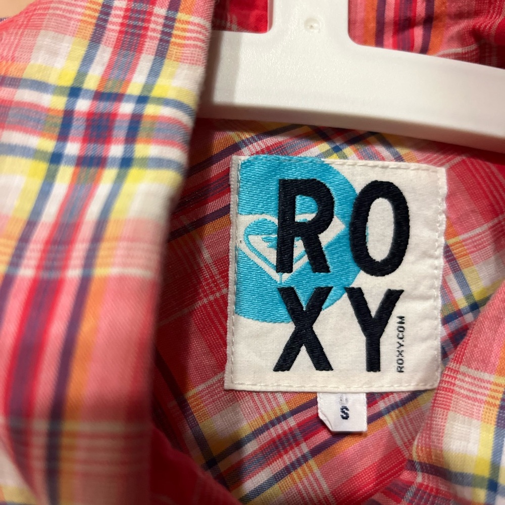 Roxy plaid shirt